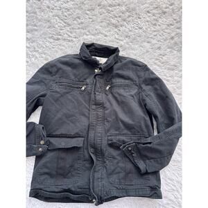 Wenven men's sz. M classic black moto jacket. Great quality